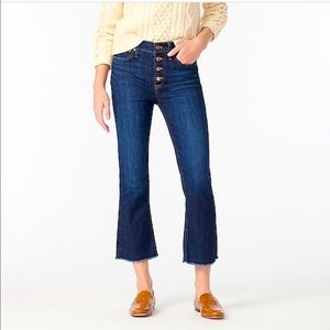 Jcrew Demi Boot Crop Jean